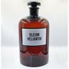 2 Vintage pharmacy glass bottle OLEUM HELIANTHI chemical glass.jpg