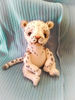 cheetah pin for cloches