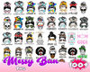 100 Messy bun png Bundle , momlife png, mom skull png, afro woman png, black woman png,Glasses png.jpg