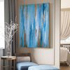 Modern-blue-abstract-original-art-hallway-wall-art-blue-home-decor