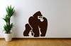 gorilla sticker angry gorilla a wild animal car sticker wall sticker vinyl