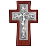 High quality wooden cross with crucifix