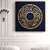 Gold-and-black-abstract-painting-modern-living-room-decor