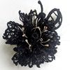 Fantasy flower crochet pattern, crochet flower brooch, elegant brooch for women, handmade flower, plant tutorial 15.jpg