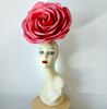 large rose fascinator Kentucky Derby.jpg