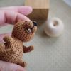 Beaver toy crochet pattern, cute crochet toy, small crochet gifts, crochet diy, crochet ebook, amigurumi crochet toy 3.jpeg