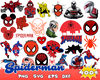 400 Spiderman SVG, spiderman png files, spider man svg bundle, spidey svg, baby spiderman vector, Instant Download.jpg