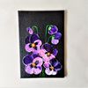 Small-painting-of-pansies-flowers-on-black-canvas-art-impasto-wall-decor.jpg