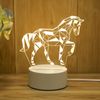 Acrylic The neon lights 3D stereo Night light Small table lamp5.jpg