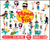 Phineas and Ferb Svg, Phineas and Ferb Png, Phineas and Ferb Vector, Orntirorenk Svg Phineas and Ferb Cut File, Cartoon Png, Cartoon Vector.jpg