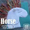 felt unicorn pattern