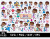 Doc McStuffins SVG, Lambie SVG, Stuffy SVG, Chilly SVG, Hallie SVG, Squeakers SVG, Doc McStuffins characters SVG, Disney Junior cartoon SVG, Kids' room decor SV