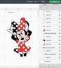 Minnie Mouse SVG, Mickey Mouse SVG, Daisy Duck SVG, Donald Duck SVG, Goofy SVG, Pluto SVG, Disney characters SVG, Kids' room decor SVG, SVG for Cricut, DIY Minn