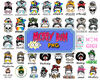 100 Messy bun png Bundle , momlife png, mom skull png, afro woman png, black woman png,Glasses png.jpg