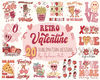 Retro Valentine png bundle Be mine Howdy valentine Love latte more Vibes xo xo Bite Candy conversation Lover babe .jpg