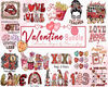 Retro Valentine png bundle Be mine Howdy valentine Love latte more Vibes xo xo Bite Candy conversation Lover babe Couple Together Smiley.jpg