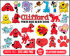 50 Clifford the Big Red Dog, Clifford the Big Red Dog SVG bundle, Clifford Png, Clifford the big red dog birthday, svg, cut file.jpg