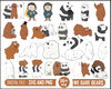 We Bare Bears digital, Layered svg, silhouette, artwork, instant download, clip art, stickers, Bundle Layered, cricut, cut files, vector.jpg