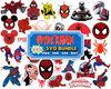 400 Spiderman SVG, spiderman png files, spider man svg bundle, spidey svg, baby spiderman vector, Instant Download.jpg