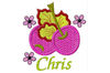 Beautiful cherry fruit design. Digital embroidery design2.jpg