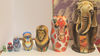 wooden russian nesting dolls matryoshka africa