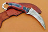 Full Tang Hand Forged Karambit Damascus Steel Karambit Knife, Custom Handmade Karmbit, Karambit Knive, Karambit Knife 3.jpg