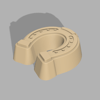 Horseshoe Bath Bomb Mold 3D model