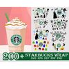 200 Starbucks Wrap, Starbucks Wrap, Starbucks svg, Starbucks , Wrap svg ,Starbucks bundle, Wrap bundle.jpg