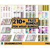 210 PNG Pen Wrap Bundle, Pen Wrap Sublimation Designs, Pen Waterslide Designs, Pencil Sublimation Design, Epoxy Pen Wraps, Pen Wrap Png Instant Download.jpg