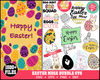 1000 Happy Easter Bundle Svg,Easter Svg,Bunny Svg,Easter Monogram Svg,Easter Egg Hunt Svg,Happy Easter,My First Easter Svg,Cut Files.jpg