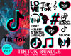 1000 Tik Tok SVG, Tik Tok SVG Bundle, Tiktok Logo, Tiktok Symbol, Tiktok Icon, Tik Tok Tshirt Design, Tiktok Svg, Social Media Svg Instant Download.jpg