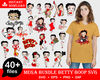 40 Betty Boop SVG Bundle,Betty Boop Layered,SVG, Easy Cut,Tshirt print Betty Boop Png,Cricut Cut File,Silhouette,Cut File,Instant Download.jpg
