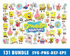Spongebob-patrick-star-Faces-SVG-Bundle-Files-for-Cricut-Silhouette-Spongebob-patrick-star-SVG-Cut-File-Spongebob-patrick-star-SVG-PNG-EPS-DXF-Files.jpg