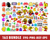 Pacman-Pac-Man-SVG-Bundle-Files-for-Cricut-Silhouette-Pacman-Pac-Man-SVG-Cut-File-Pacman-Pac-Man-SVG-PNG-EPS-DXF-Files-Pacman-Pac-Man-Ghost-vector-retro-gaming-