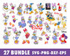 Disney-Daisy-Duck-SVG-Bundle-Files-for-Cricut-Silhouette-Disney-Daisy-Duck-SVG-Cut-File-Disney-Daisy-Duck-SVG-PNG-EPS-DXF-Files-Daisy-Duck-Emojis-head-face-vect