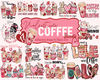17 Valentine Coffee Skeleton Png Bundle, Valentine Coffee Png, Valentine Drinks Png, Latte Drink Png, Coffee Lover, Valentine Instant Download.jpg