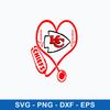 Kansas City Chiefs Heart Svg, Kansas City Chiefs Svg, Png Dxf Eps File.jpeg