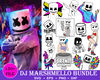 150 Dj marshmello svg, Marshmello dabbing svg, marshmello face, marshmello smile, marshmello bundle svg, silhouette, marshmello clipart, cricut.jpg