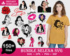 150 Selena Svg, Selena Quintanilla Svg, Selena Silhouette, Selena Art, Selena Shirt, Singer svg.jpg