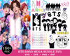 200 BTS Bundle Svg, Boy Band K Pop Huge Svg Bundle For Cricut Silhouette Cut File, Instant Download.jpg