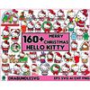 160 Hello Kitty Christmas Svg, Hello Kitty Svg, Christmas Kitty Svg, Hello Kitty Christmas Svg, Jack Skellington, Christmas Svg Instant Download.jpg