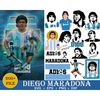 200 Diego Maradona Svg, Rip Maradona svg, Diego Maradona Bundle svg, Maradona Silhouette, Argentina Legend svg Digital Instant Download.jpg