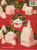 vintage crochet pattern christmas village