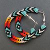 Native beadwork earrings