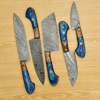 Knife Set, Kitchen Knives,camping Knife, Handmade Knife, Handforged Knife Set, Chef Knife Set, Handmade Custom Knife 2.jpg