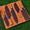 Knife Set, Kitchen Knives,camping Knife, Handmade Knife, Handforged Knife Set, Chef Knife Set, Handmade Custom Knife 2.jpg