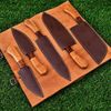 Knife Set, Kitchen Knives,camping Knife, Handmade Knife, Handforged Knife Set, Chef Knife Set, Handmade Custom Knife 2.jpg