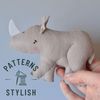 Felt-Rhinoceros-Sewing-Pattern