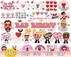 Benito Valentine Bundle Svg, Valentine Bad Bunny Svg, Bunny Heart Svg, Png Dxf Eps Digital File.jpg