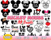 Mickey Mouse Bundle Svg, Mickey Mouse Disney Svg, Mickey Character Svg, Disney Clipart, Instant Download .jpg
